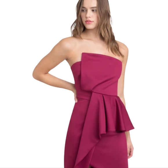 Black Halo Jonas Gown - Size 2 - Picture 2 of 7